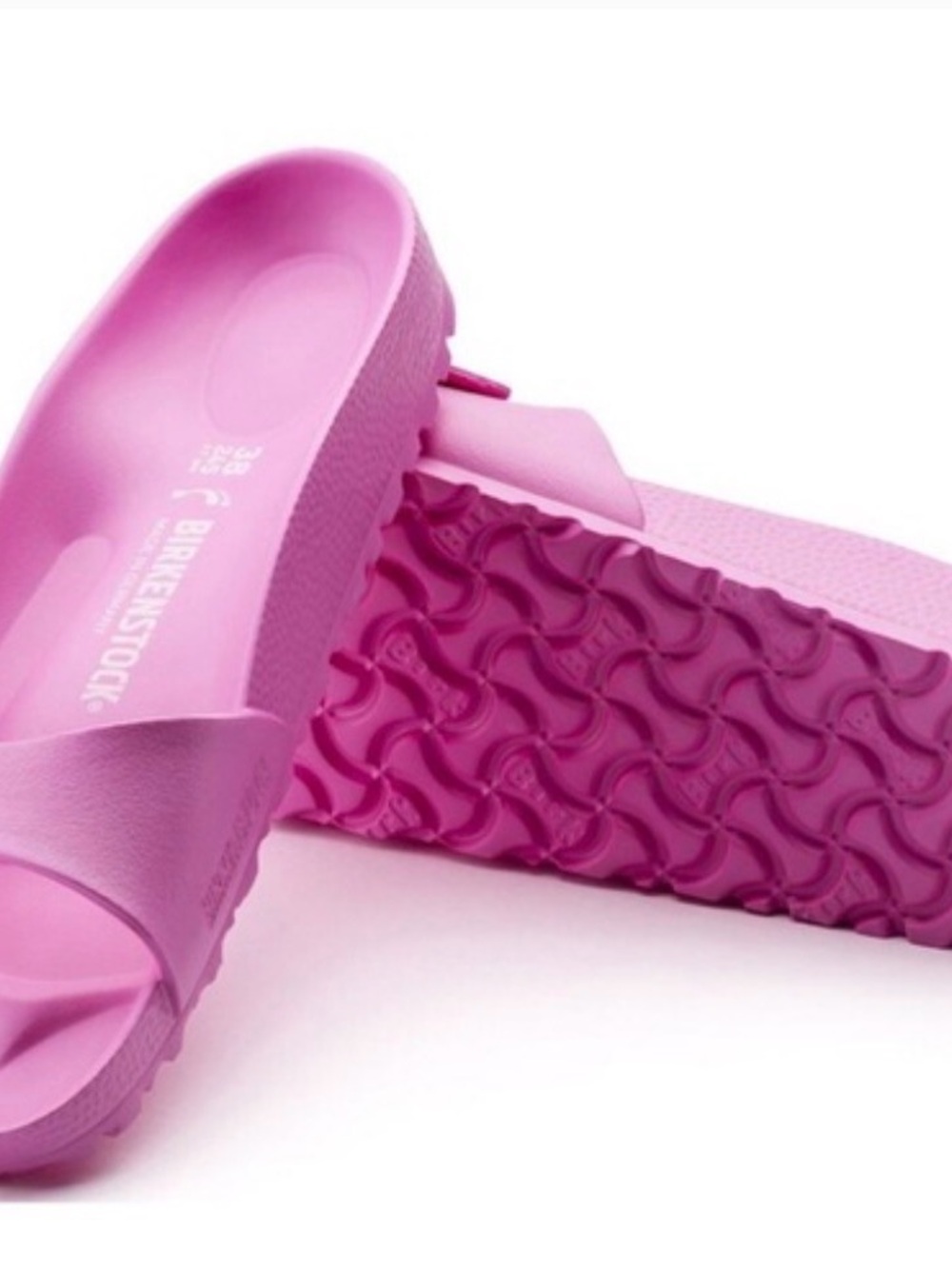 Birkenstock Pink EVA Slide Sandals